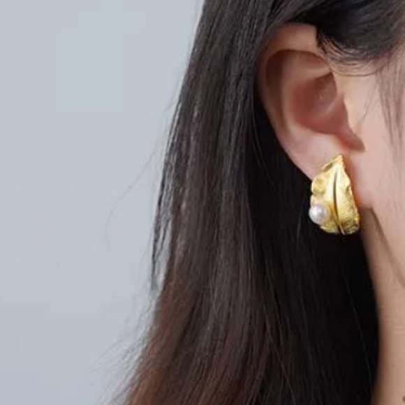 925 Silver Artisan Handmade Natural Pearl The Zenaide Earrings - Picture 7 of 8